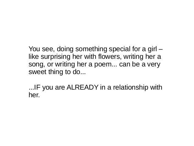 Ways To Make A Ruffle On A Girl Ways To Make A Move On A Girl